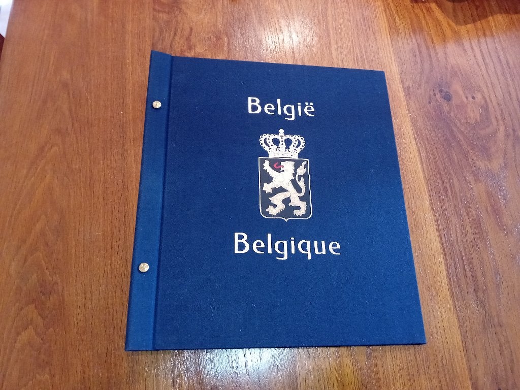 Reliure en tissu Album DAVO Luxe Belgique N°II, Timbres & Monnaies, Timbres | Accessoires, Enlèvement, Album de collection