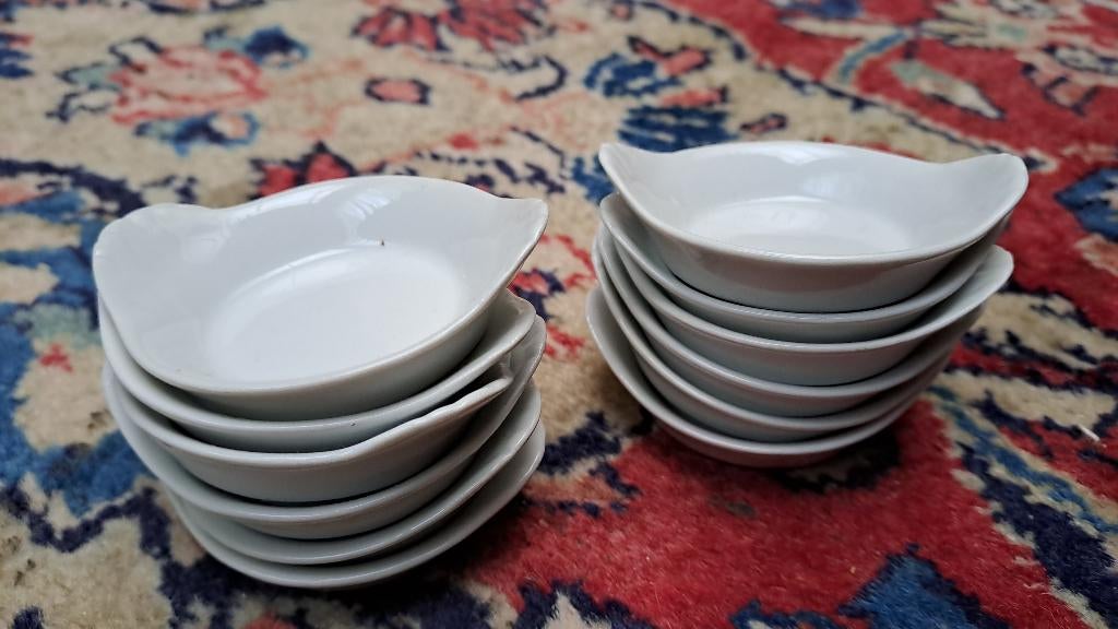 12 ludieke aperitief schaaltjes, Ophalen