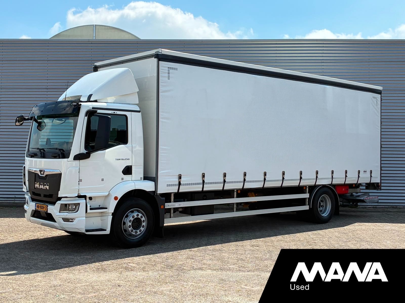 MAN TGM 18.250 4x2 CH BL Schuifzeil Onderlaadklep 2500kg Cam, Autos, Camions, 185 kW, Achat, Euro 6, Entreprise