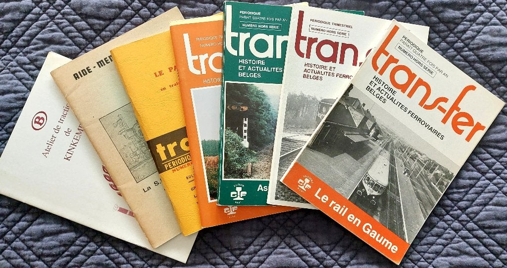 GTF Trans-fer 5 numéros hors série + aide mémoire, Ophalen of Verzenden, Gebruikt, Trein, Boek of Tijdschrift
