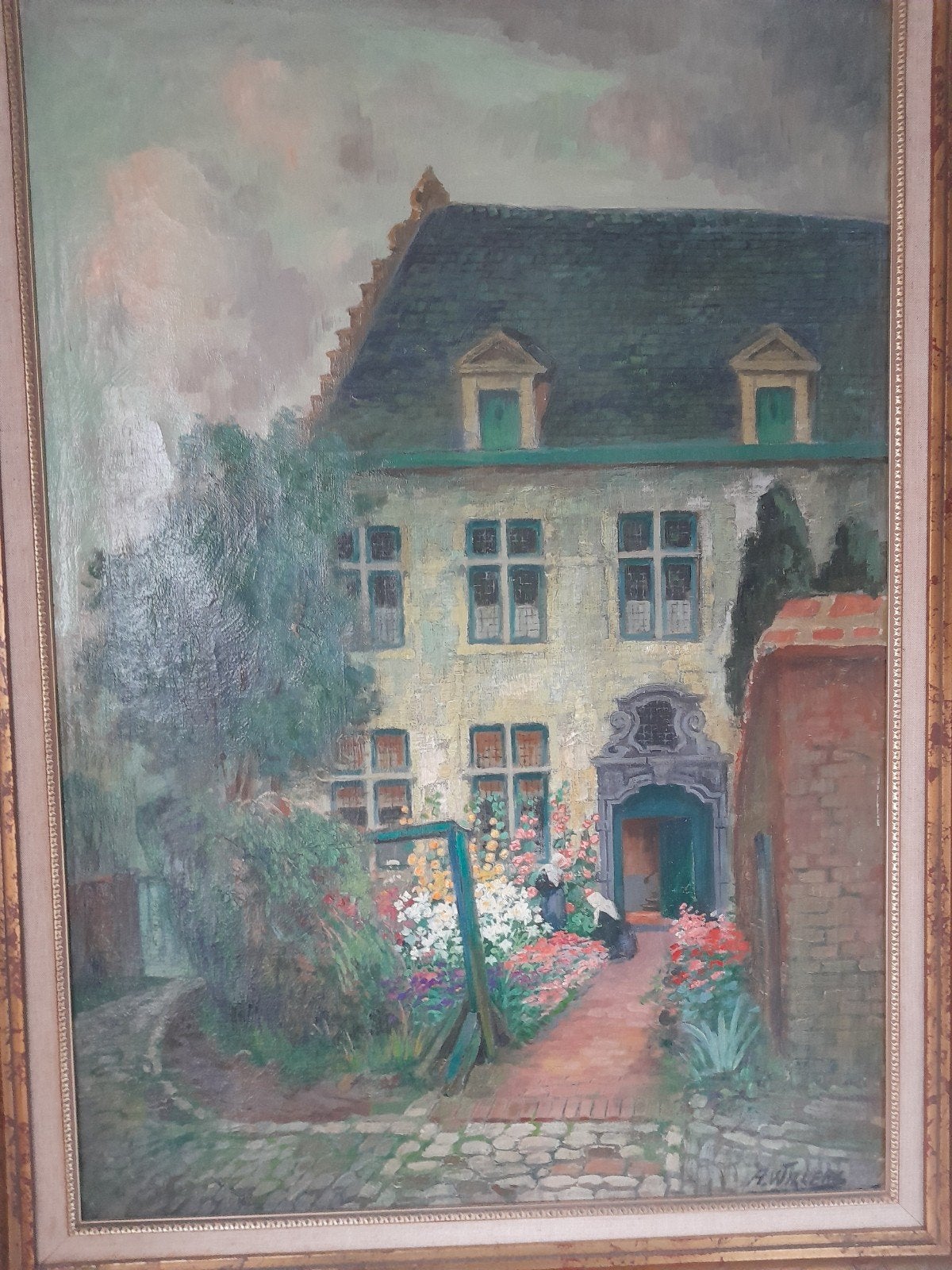 schilderij a willems, Ophalen