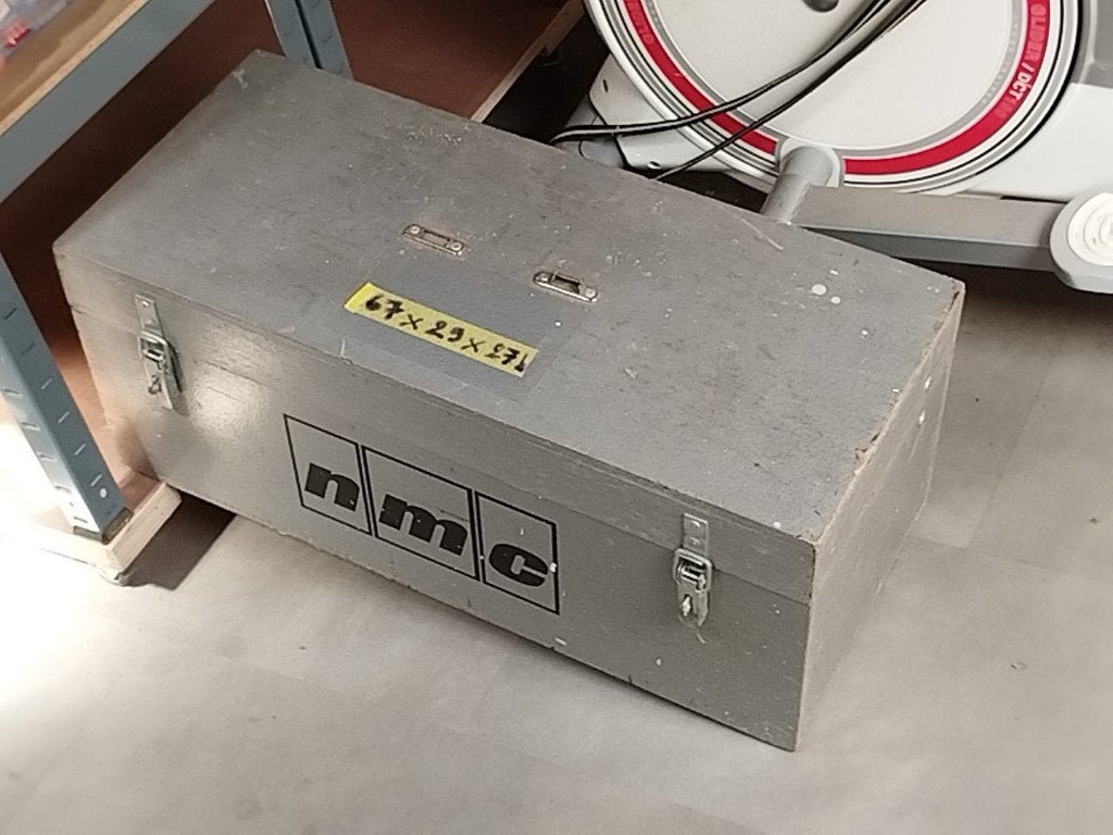 Verstekzaag LIJSTEN - nmc - in KIST, Doe-het-zelf en Bouw, Gereedschap | Zaagmachines, Ophalen, Gebruikt