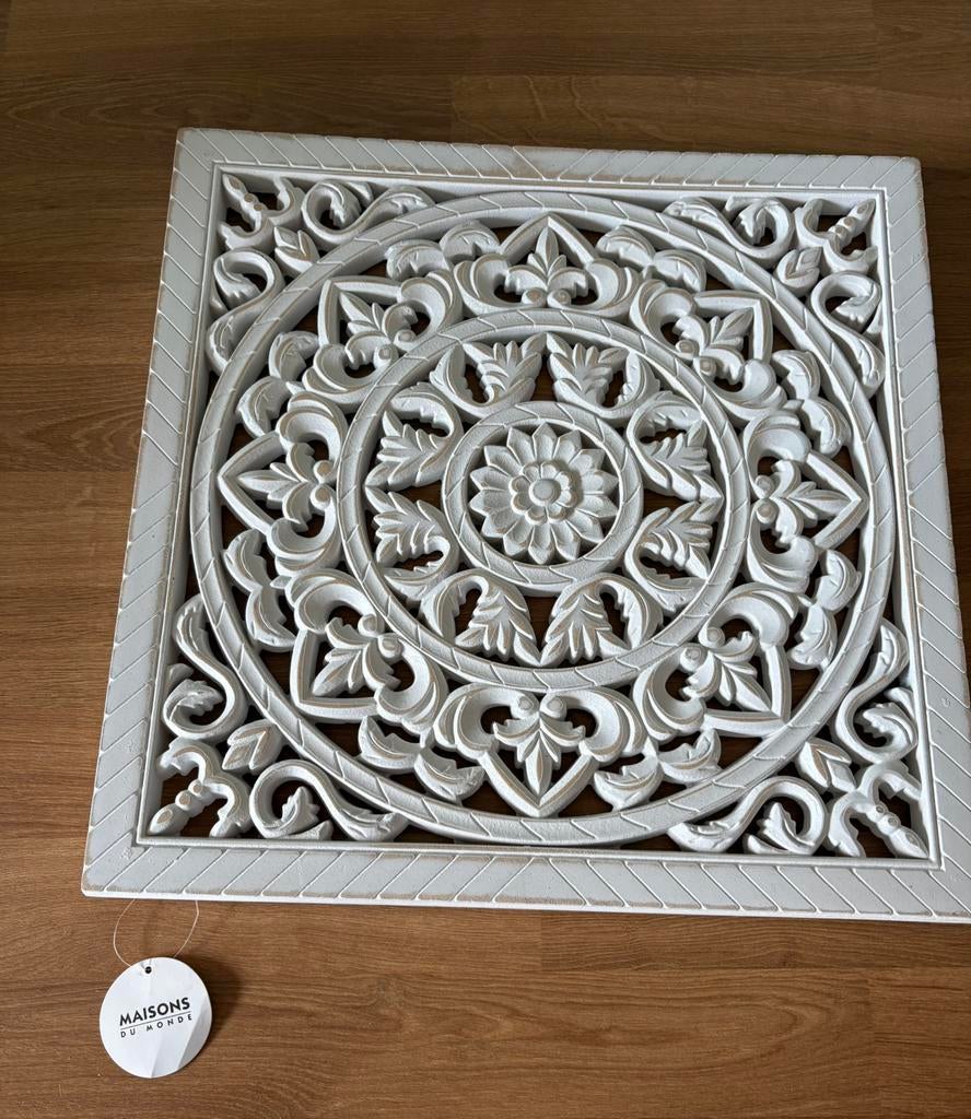 Nieuwe kader Maisons du monde, Ophalen, Wandhanger, Hout, Nieuw