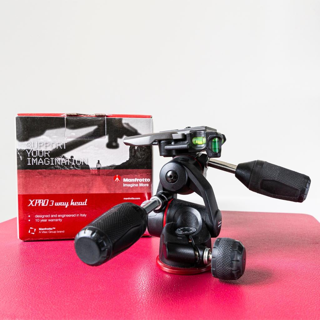 Manfrotto  X-PRO 3-WAY HEAD, Ophalen, Zo goed als nieuw, Overige typen