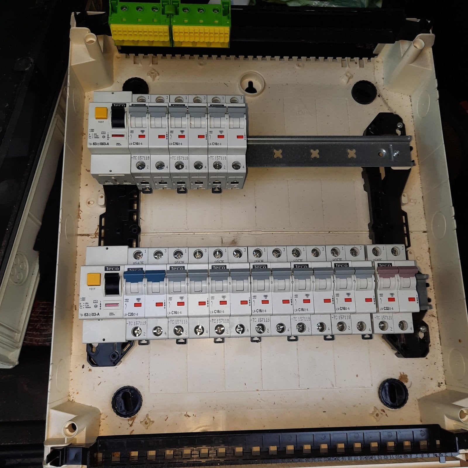 coffret électrique neuf, Enlèvement