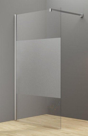 Promo Paroi de Douche Italienne – Verre Sablé – Neuve, Enlèvement ou Envoi, Belgique, Chrome, Douche