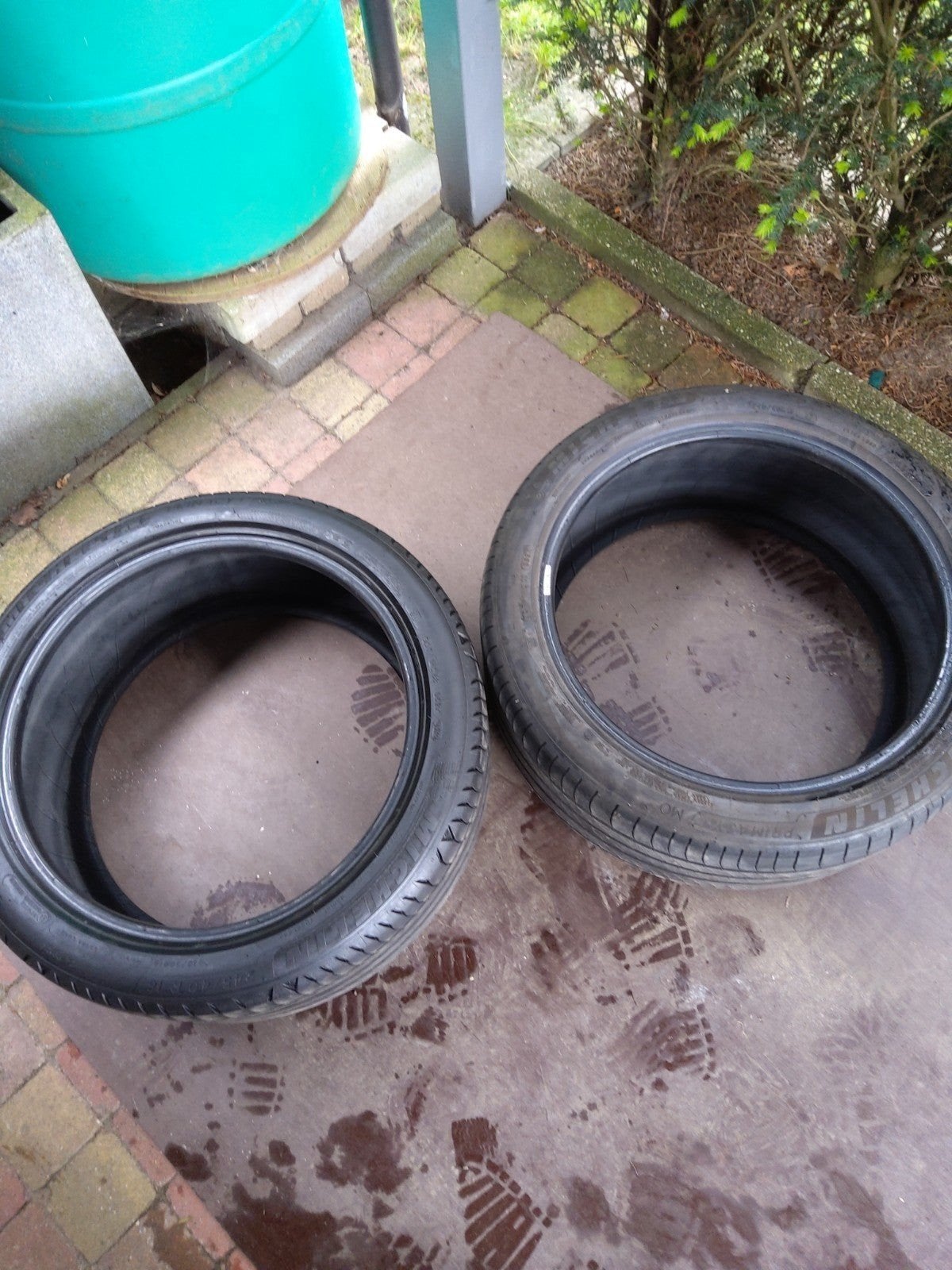 2 NIEUWE  MICHELIN PRIMACY 4 BREEDSET ACHTERBANDEN, Ophalen, 18 inch, 245 mm, Nieuw