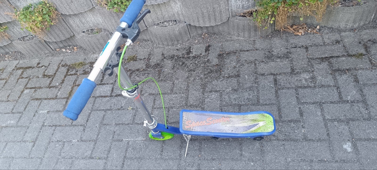 step space scooter, Ophalen