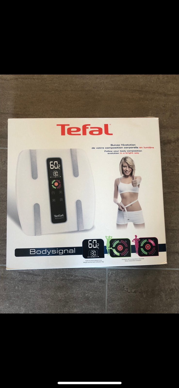 Balance impédancemètre Tefal BodySignal BM7100 NEUVE, Enlèvement, Neuf