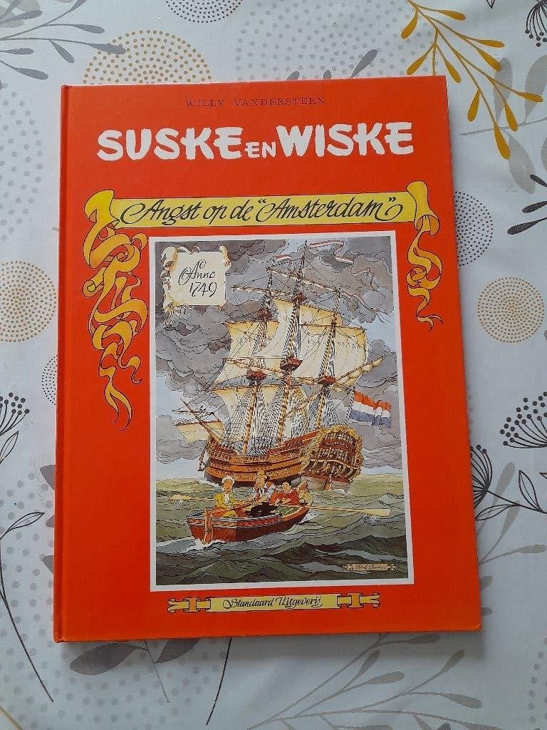 Suske en Wiske "Angst op de Amsterdam"hardcover eerste druk, Boeken, Ophalen of Verzenden, Nieuw