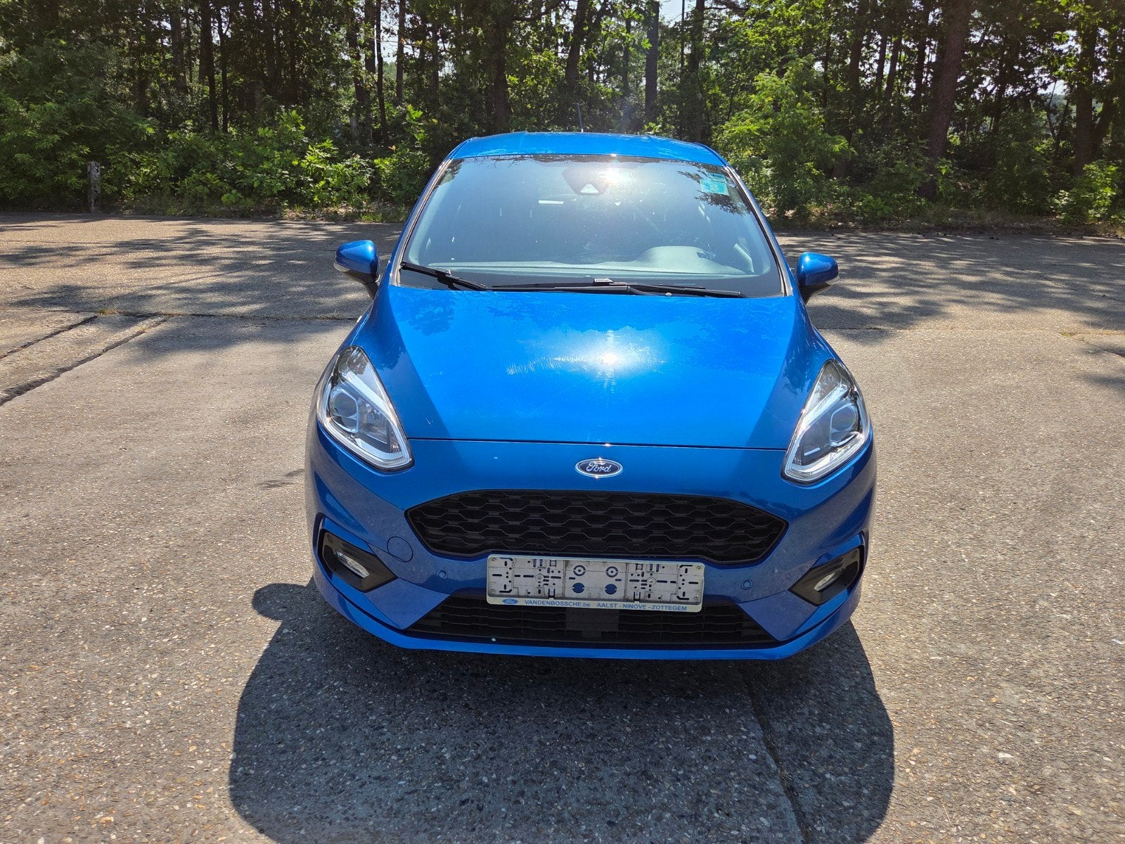 Ford Fiesta 1.0 cc benzine, ST-LINE, eerste eigenaar!!, Voorwielaandrijving, Testrit aan huis, Stof, Blauw