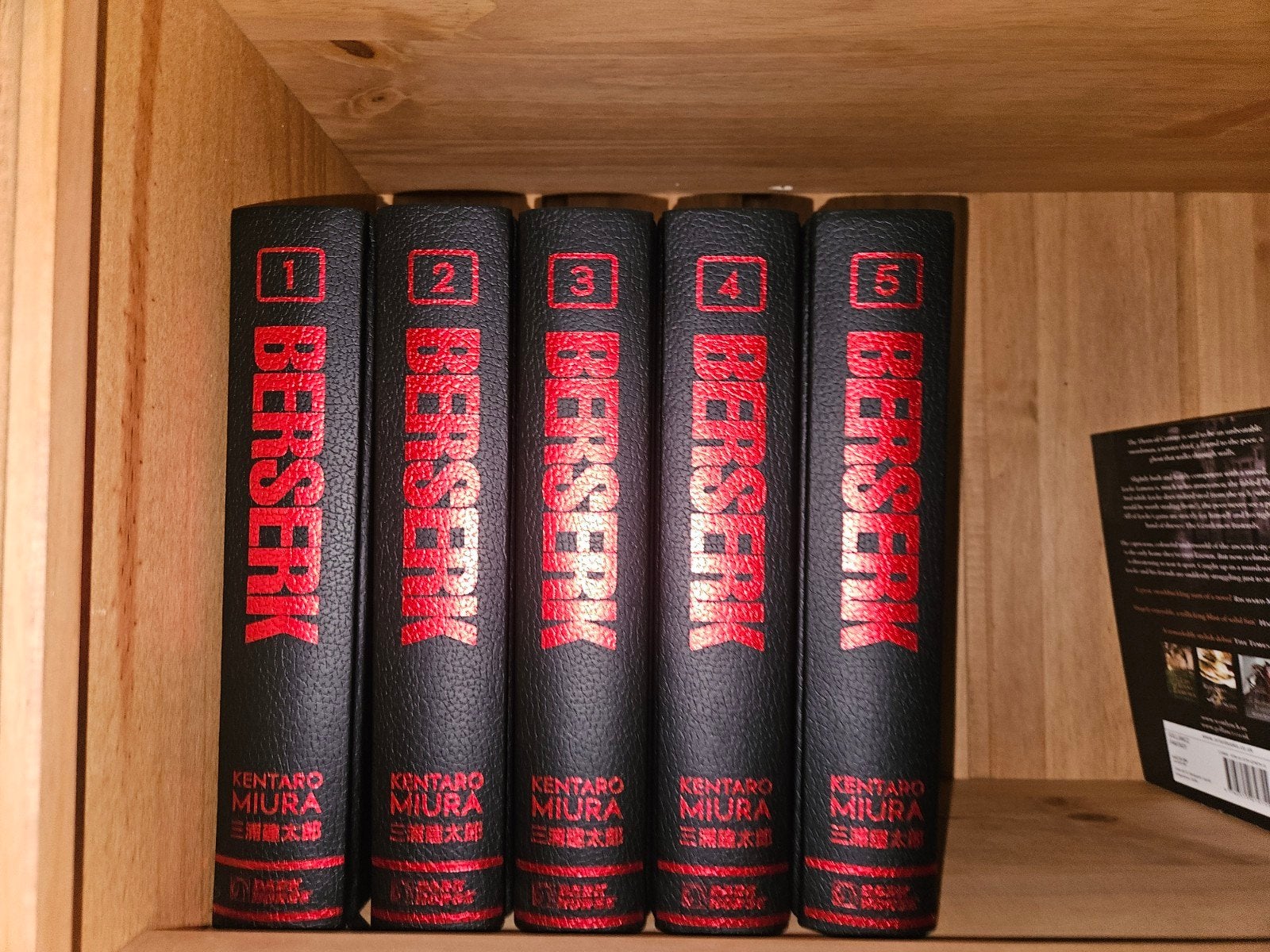 Berserk deluxe edition 1-5 Nieuwstaat, Livres, Neuf, Série complète, Kentaro Miura, Enlèvement