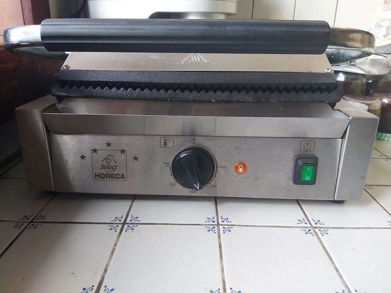 grill plaat, Electroménager, Enlèvement ou Envoi, Utilisé