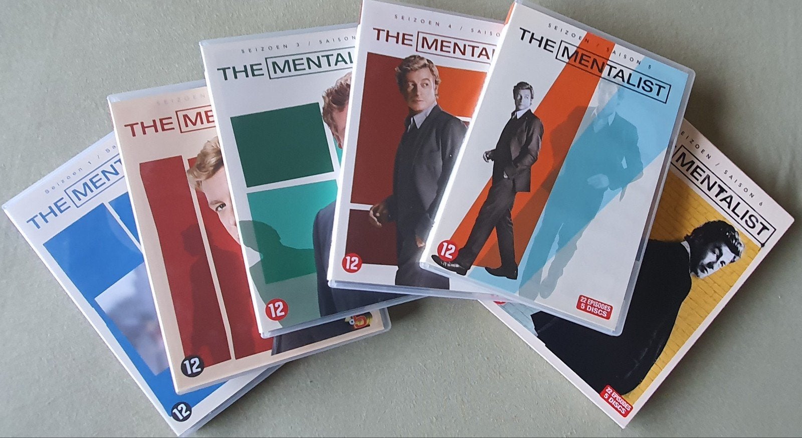 tv serie dvd's krasvrij, Cd's en Dvd's, Ophalen, Nederlands, Nederlands