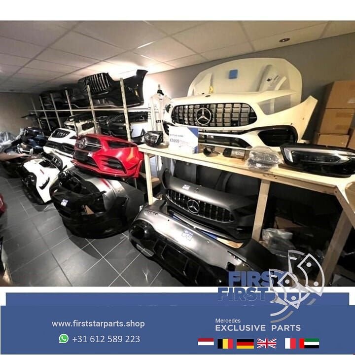 W238 C238 E43 E53 AMG VOORBUMPER COMPLEET E Klasse Cabrio Co, Utilisé, -, Avant, -