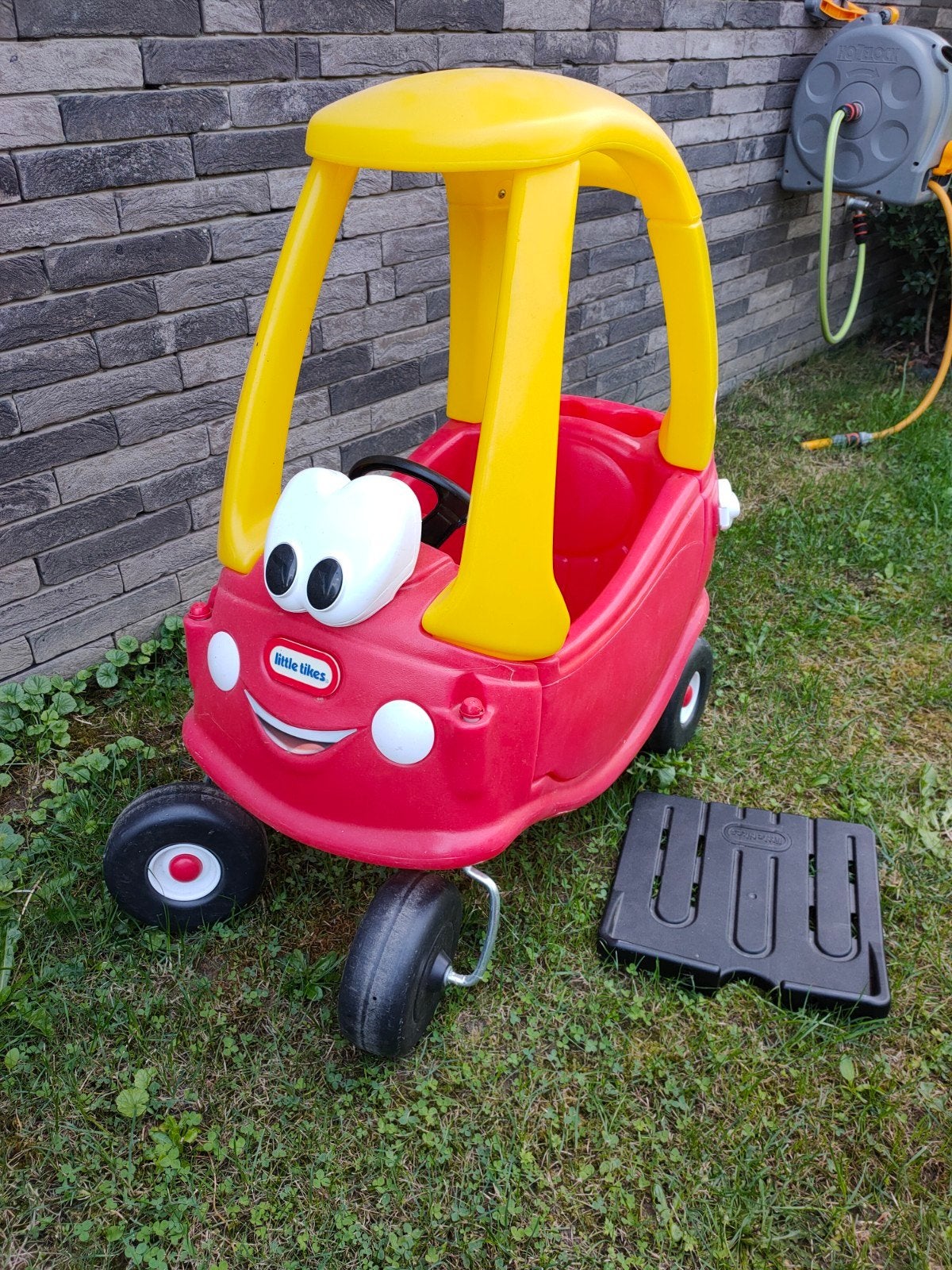 little Tikes auto, Ophalen