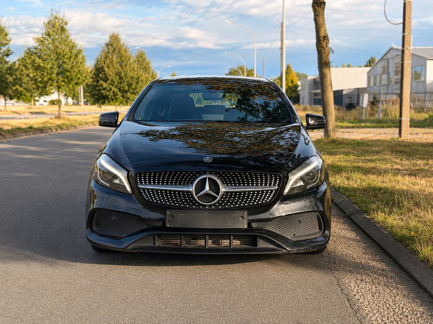 Mercedes-Benz A180d –Manueel – Dealer onderhouden – Camera, Auto's, Euro 6, Zwart, Bedrijf, 5 deurs