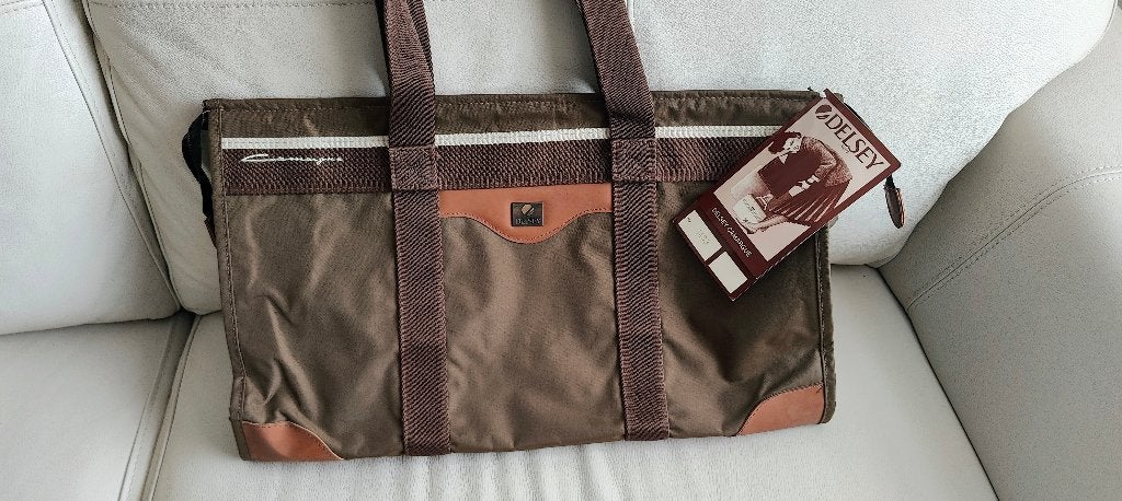 Reistas Delsey, 40 tot 60 cm, 20 tot 30 cm, Bruin, Nieuw
