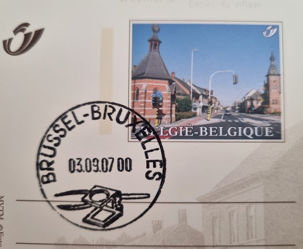 10 x Briefkaart BK160 - 169 Vroeger en nu 2007, Verzenden, 1980 tot heden, Stad of Dorp