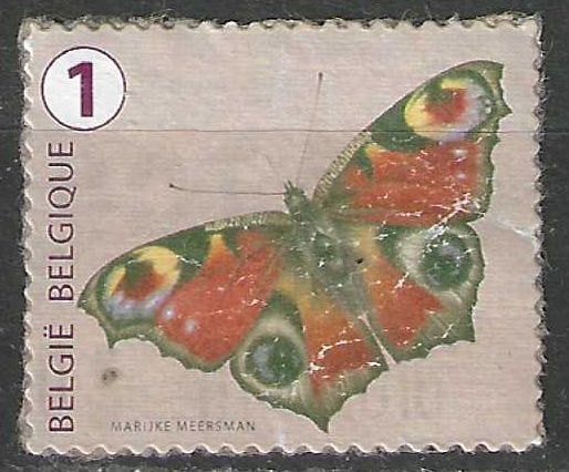 Belgique 2014 - Yvert 4433 /OBP 4455 - Butterflies (ST), Timbres & Monnaies, Timbres | Europe | Belgique, Envoi, Affranchi, Oblitéré