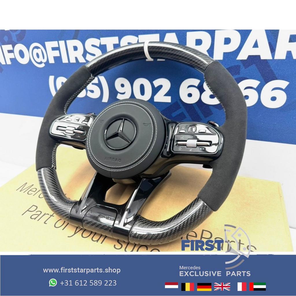 AMG CARBON STUUR A35 A45 CLA45 C63 E63 GLC63 GLE63 GT63 G63, Autos : Pièces & Accessoires, Commande, Utilisé, -, -, Enlèvement ou Envoi