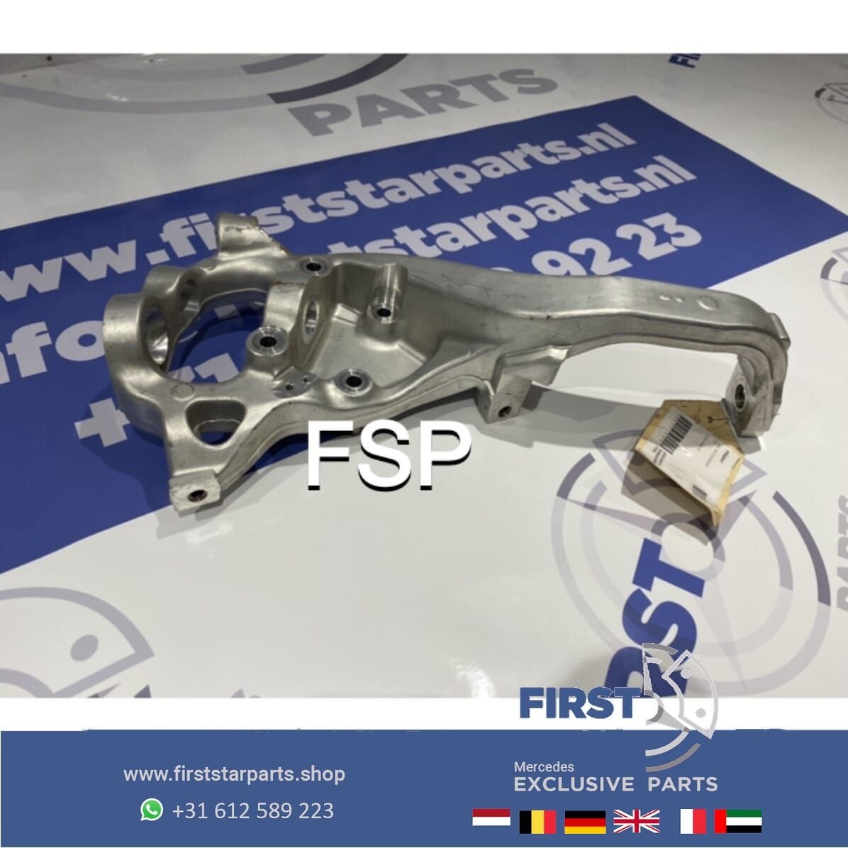 W205 C63s AMG FUSEE wielophanging LINKS / RECHTS VOOR C KLAS, Utilisé, -, -, Enlèvement ou Envoi