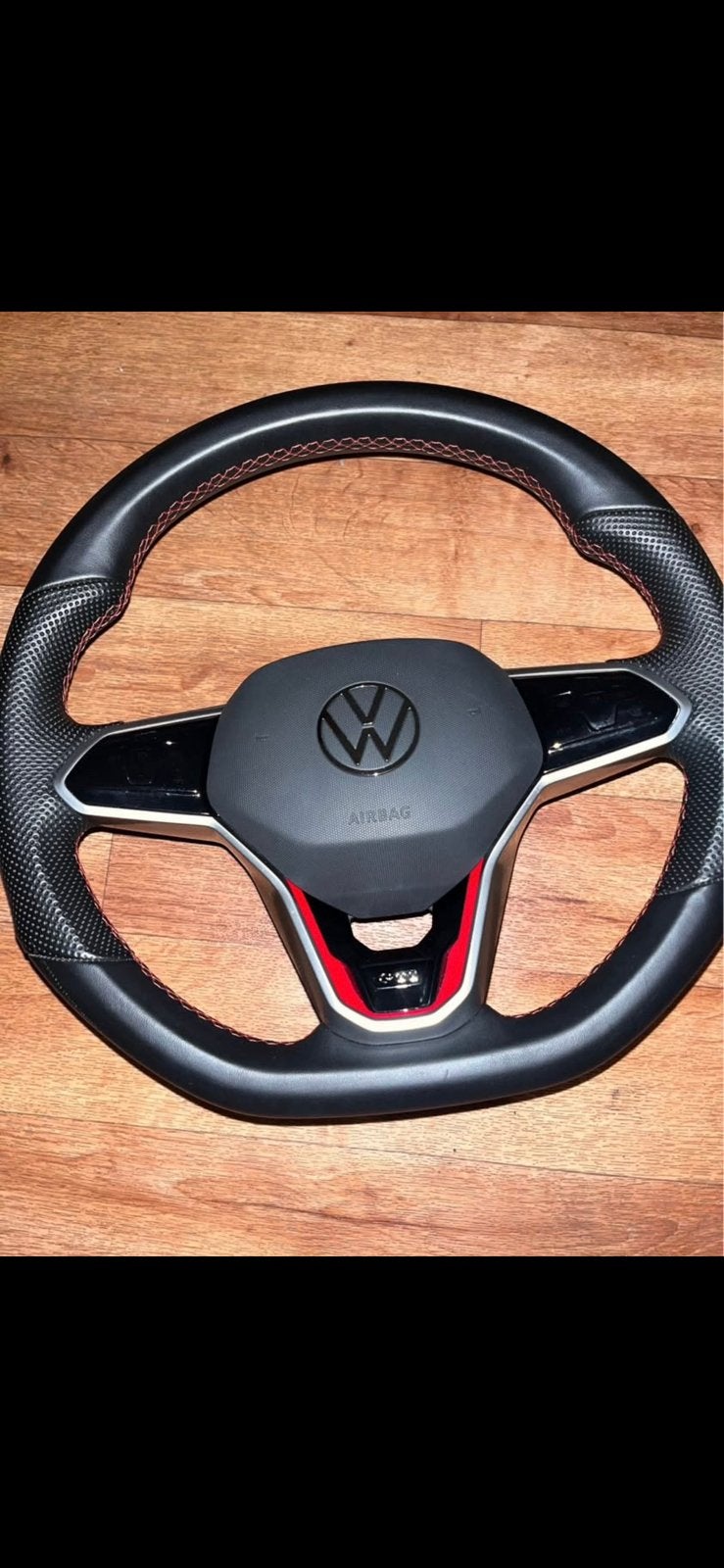 Volant golf 8 gti, Enlèvement