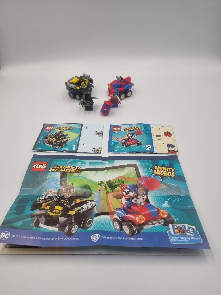 Lego Super Heroes 76092 Mighty Micros: Batman vs. Harley Qu, Ophalen, Zo goed als nieuw, Complete set, Lego