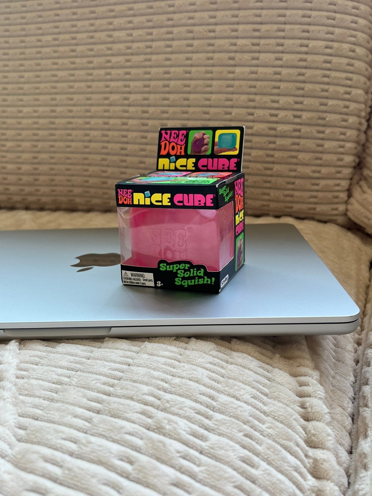 NeeDoh Schylling Nice Cube - rose, Ophalen of Verzenden, Nieuw