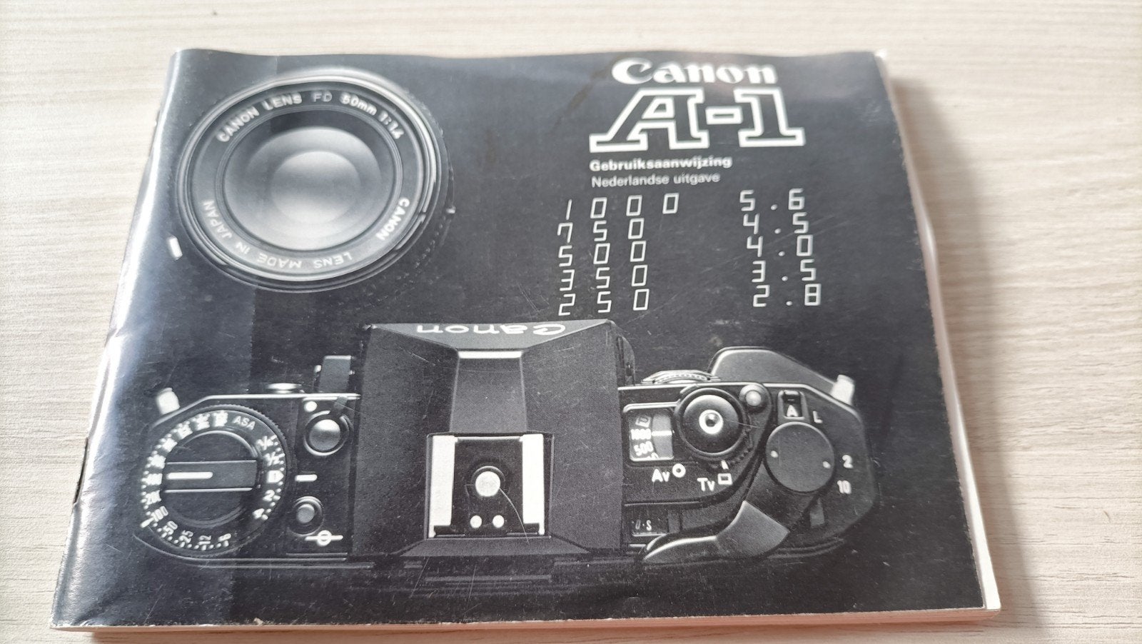 Originele handleiding Canon A1, Enlèvement ou Envoi, Canon