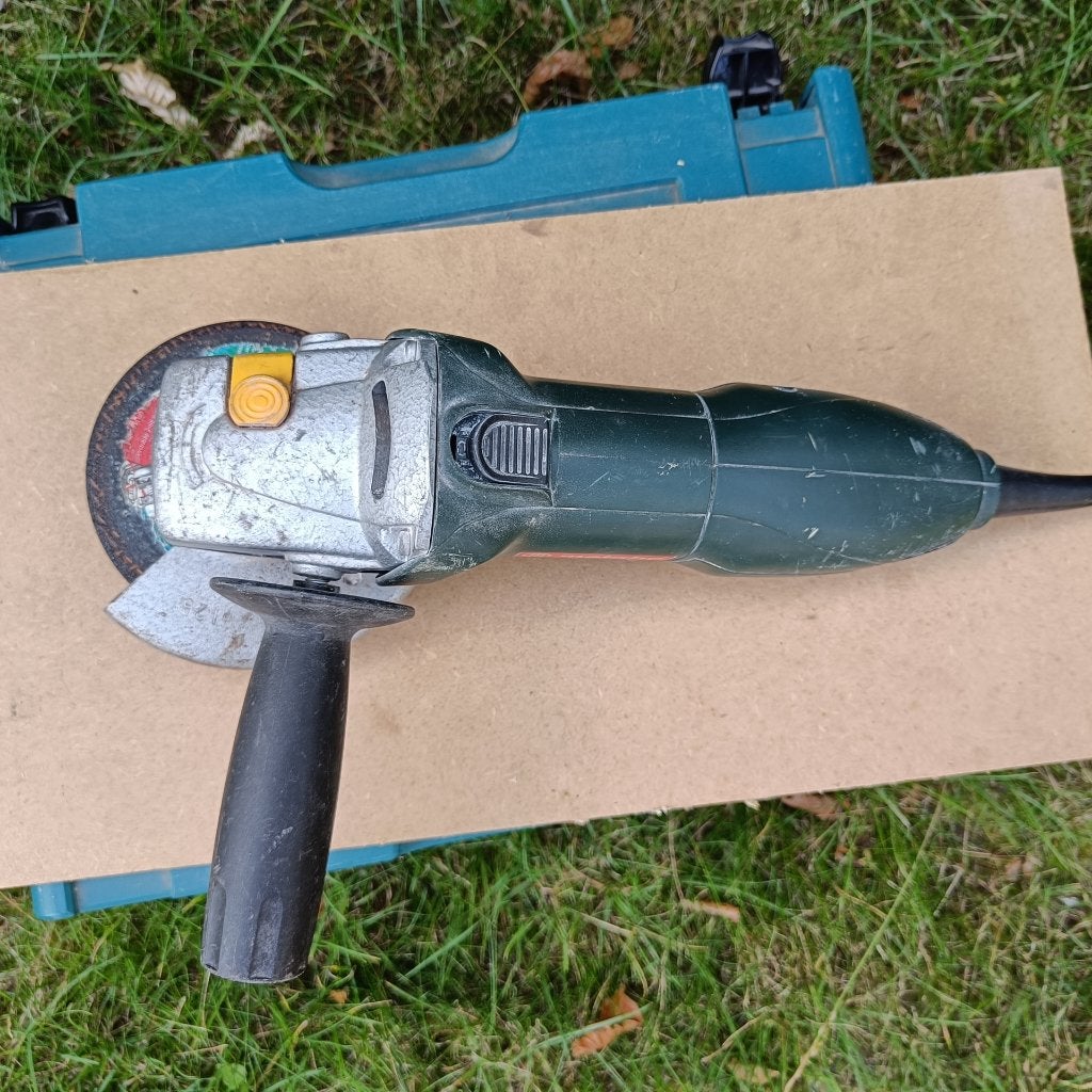 Metabo W7-125 Quick Haakse slijper, Ophalen, Zo goed als nieuw, 700 tot 1000 watt, Haakse handslijpmachine