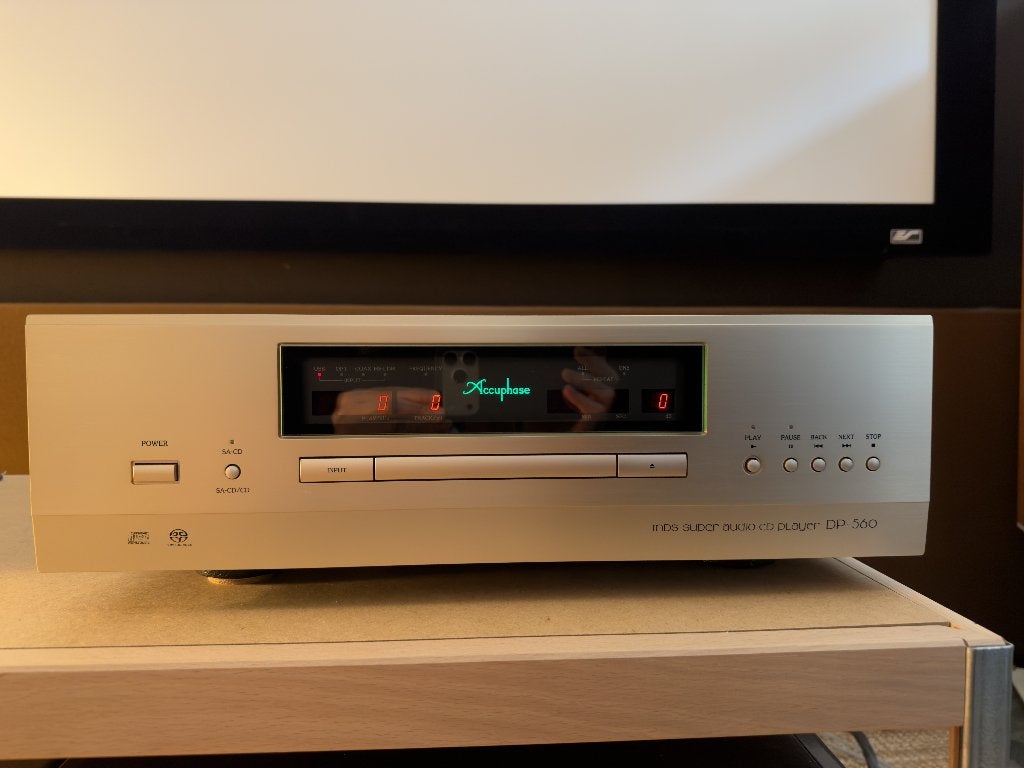 Accuphase DP-560 SACD/CD speler - nieuwstaat, TV, Hi-fi & Vidéo, Lecteurs CD, Enlèvement, Comme neuf, Autres marques