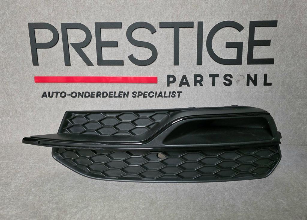 Voorbumper Rooster Kapje Inleg Audi A3 8V S-line S3 Links, Gebruikt, -, Ophalen of Verzenden, -
