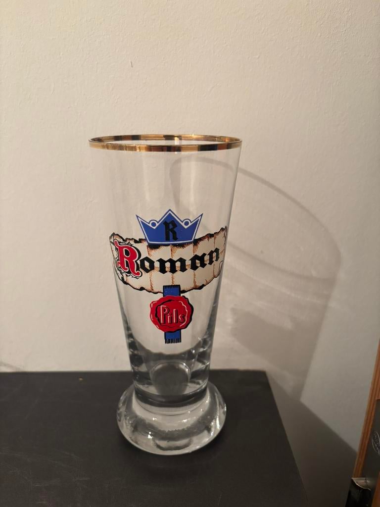 Ancien verre à bière romain, Enlèvement ou Envoi, Comme neuf, Verre ou Verres, Autres marques