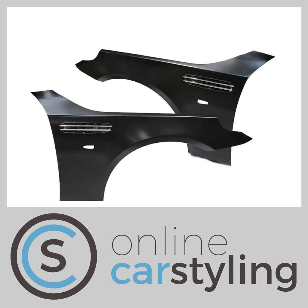 Spatborden set M5-Look BMW 5-Serie E60/ E61 met luchthappers, Auto-onderdelen, Carrosserie, Spatbord, BMW, Nieuw, Ophalen of Verzenden