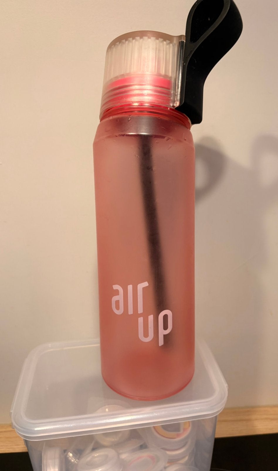 Air up fles met pods, Sport en Fitness, Ophalen of Verzenden, Zo goed als nieuw