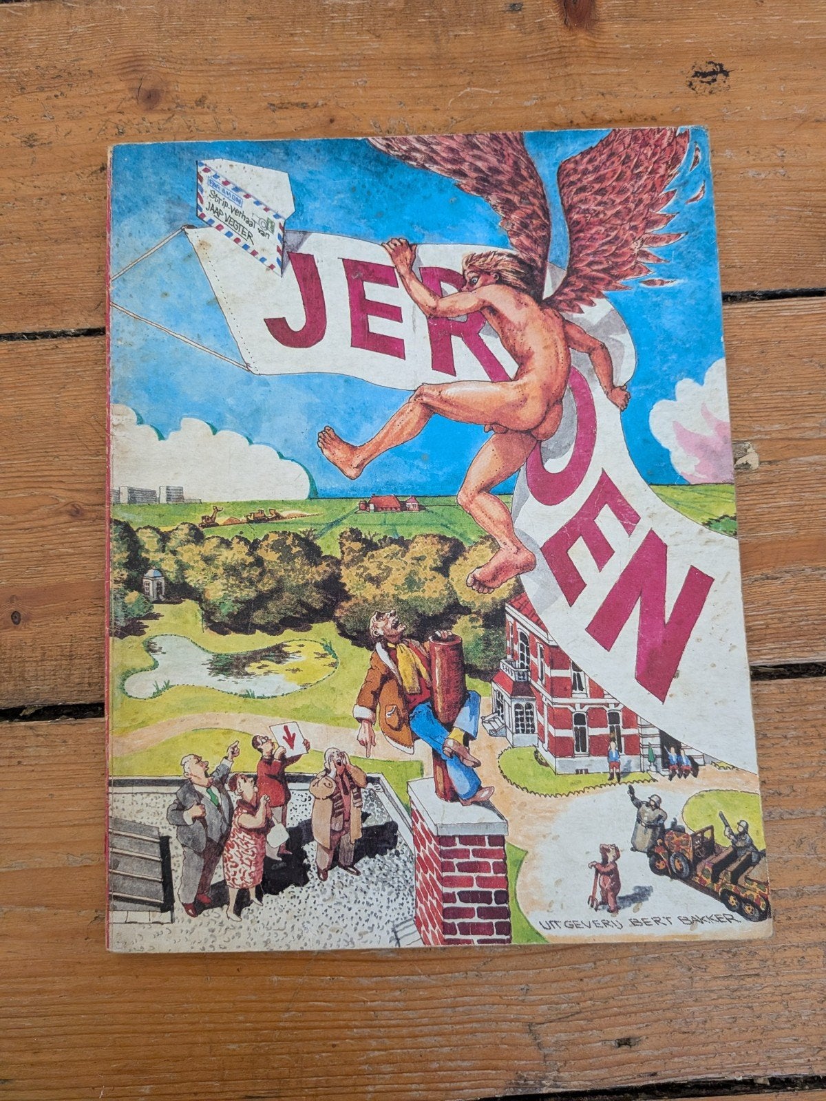 Jeroen - Jaap Vegter, Boeken, Gelezen, Jaap Vegter, Eén stripboek, Ophalen of Verzenden