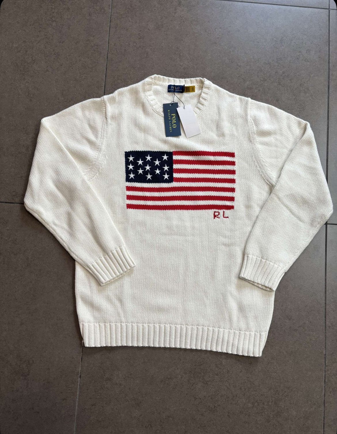Pull Ralph Lauren, Neuf, Enlèvement ou Envoi, Ralph Lauren, Blanc