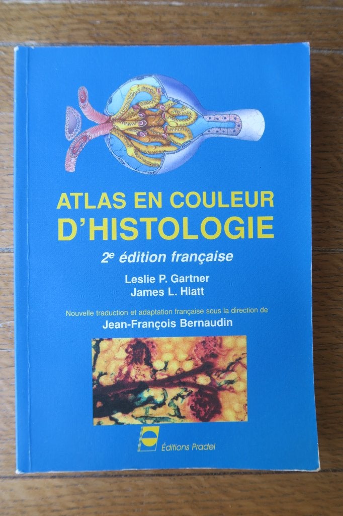 Atlas d'histologie (Gartner) pour étudiant, Enlèvement, Comme neuf, Leslie P. Gartner