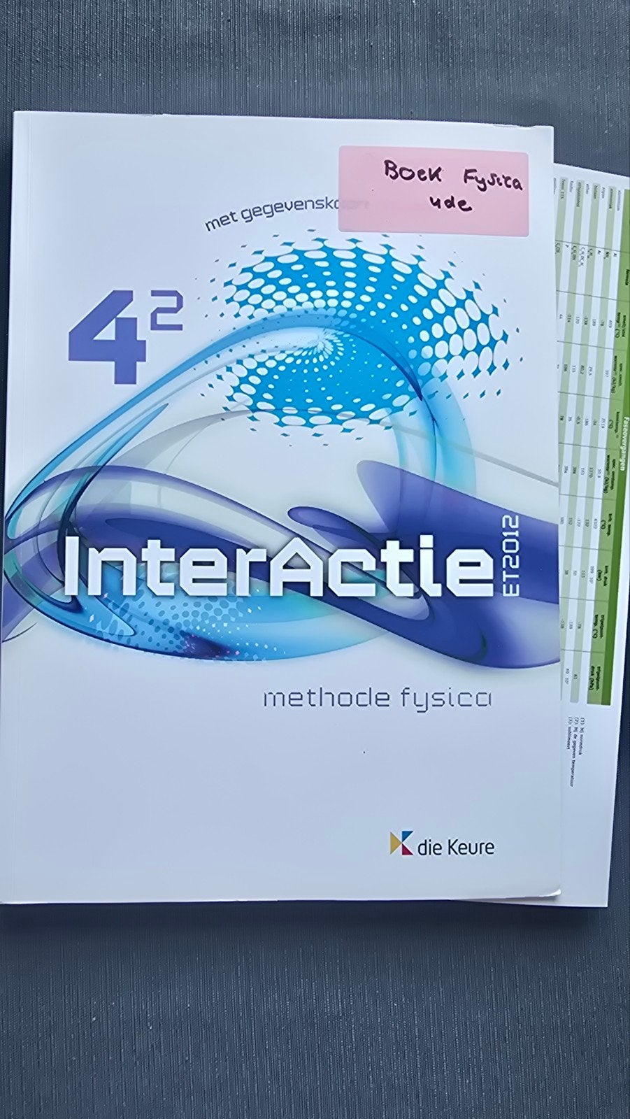 interactie 4 2 fysica, Boeken, Schoolboeken, Ophalen, Zo goed als nieuw, Natuurkunde
