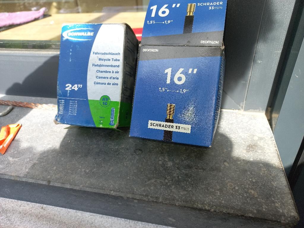 Binnenband 16 en 24 inch, Ophalen, Nieuw, Decathlon Btwin