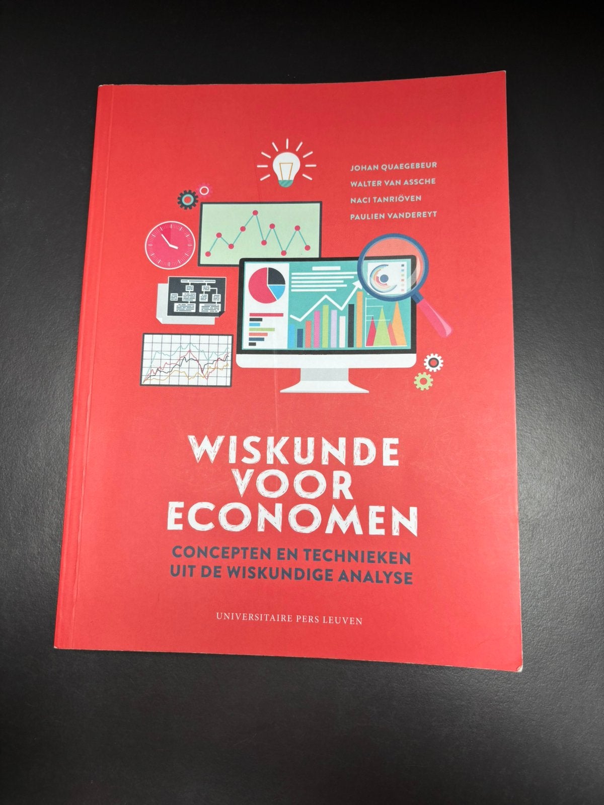 Wiskunde voor economen universitaire pers leuven, Ophalen of Verzenden, Zo goed als nieuw, Hoger Onderwijs