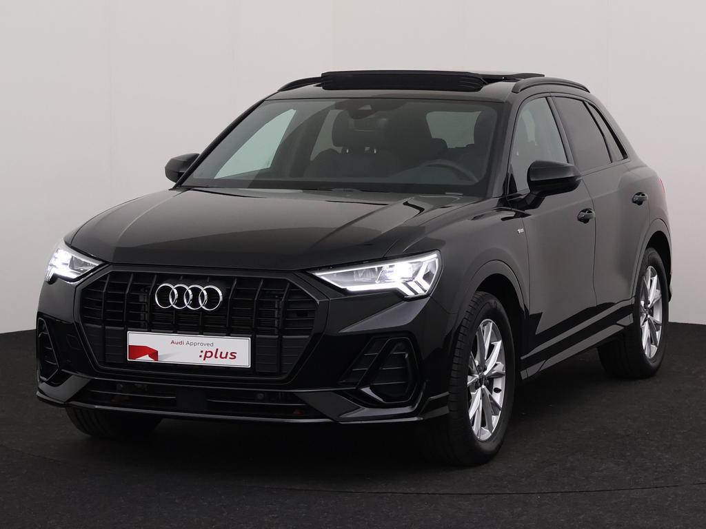 Audi Q3 Q3 35 TFSI Business Edition S line S tronic, Auto's, Audi, Automaat, Zwart, 151 g/km, SUV of Terreinwagen