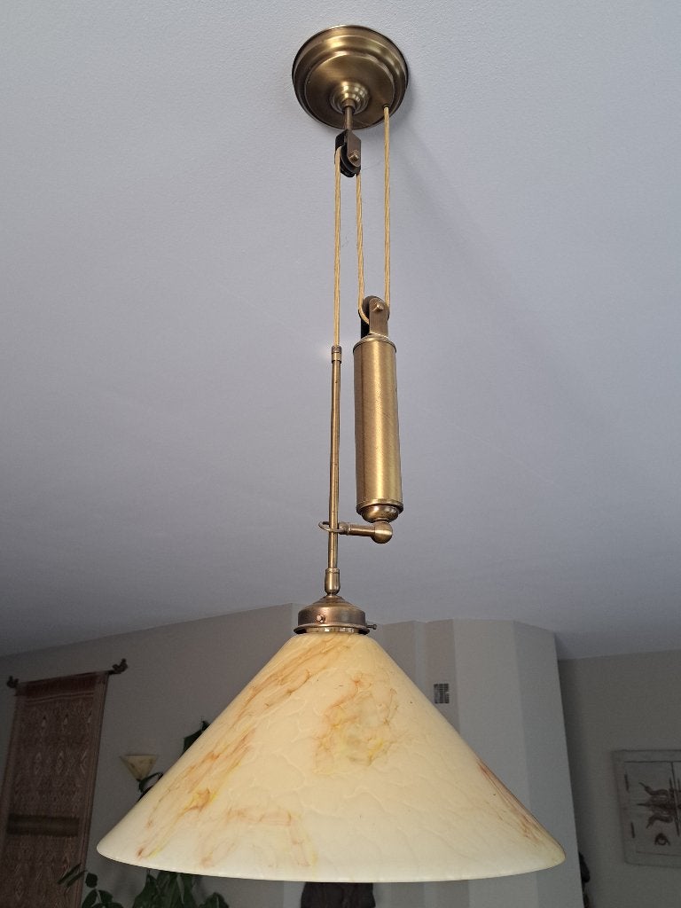 Lampes suspendues avec haltères, Enlèvement ou Envoi