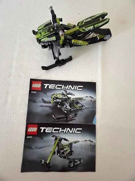 LEGO Snowmobile 42021, Ophalen, Lego, Overige typen, Inclusief instructies