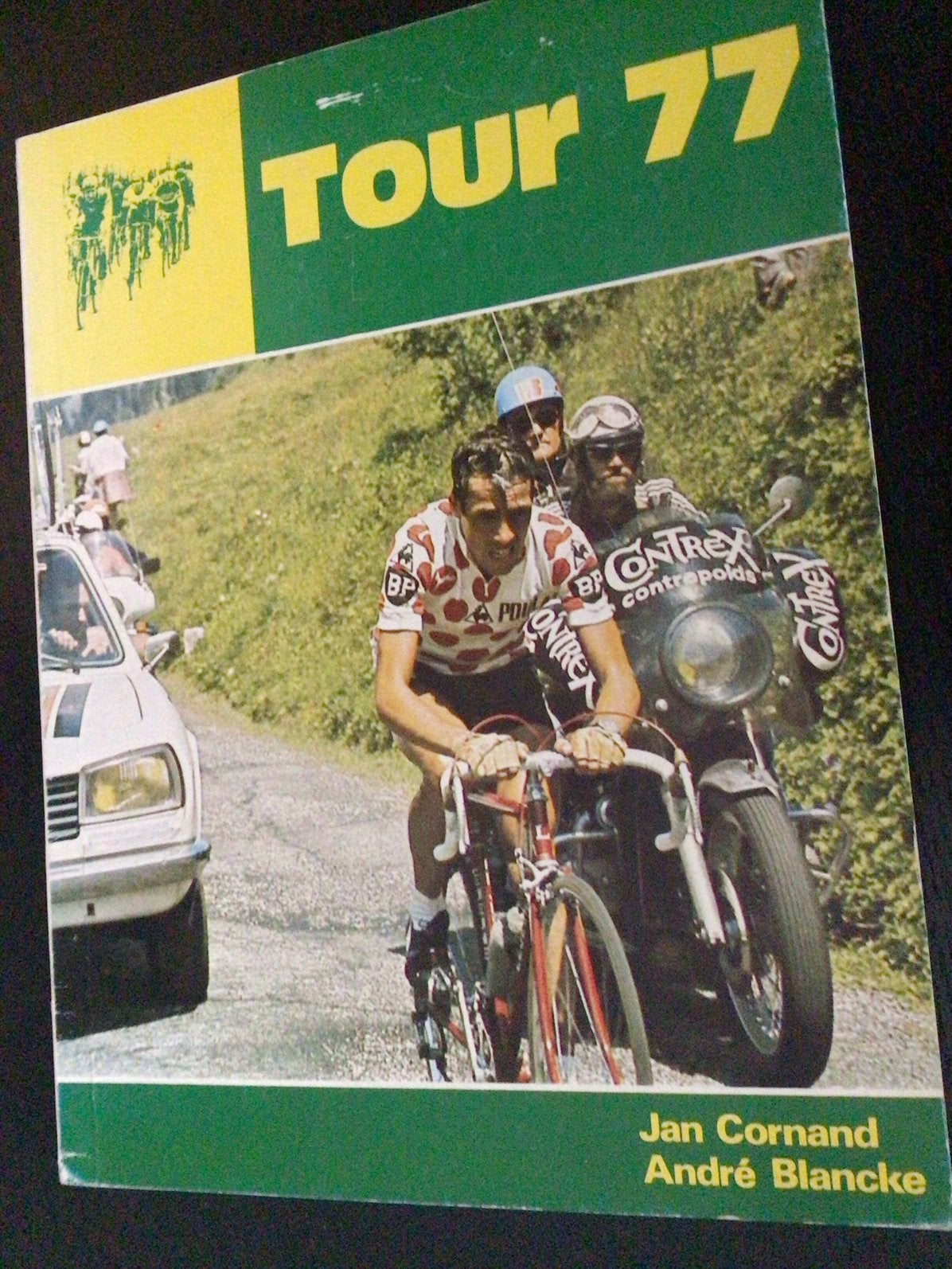 wielerboek tour 1977 lucien van impe -eddy merckx- sercu, Verzenden, Gebruikt