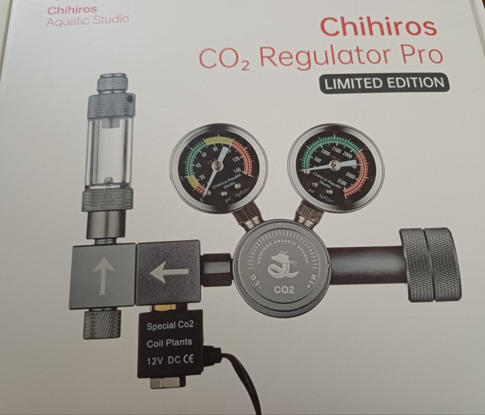Hobbyaquarium Chihiros CO2 Regulator Pro limeted edition, Ophalen, Nieuw, CO₂-systeem, Chihiros