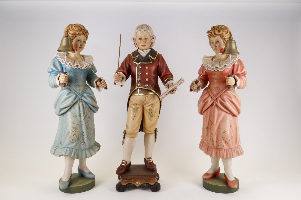 Set van 3 grote, orgelfiguren - Kavel 122 - Veiling 26 Sept, Collections, Enlèvement