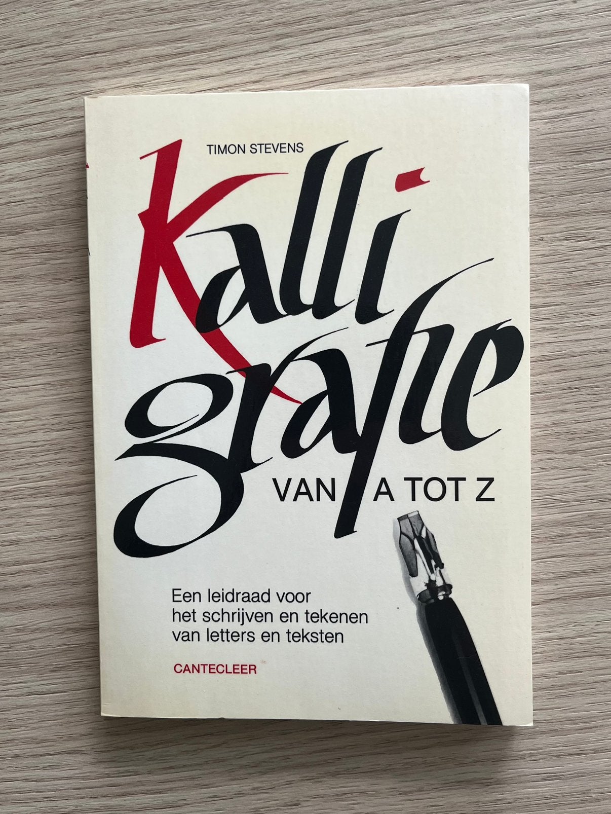 Boekje over kaligrafie met pennen en inkt, Ophalen of Verzenden