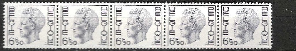 België: Rolzegel R54 **, Koninklijk huis, Ophalen of Verzenden, Postfris, Roltandingzegel